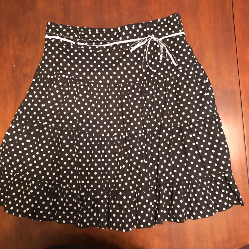 Polka dot skirt